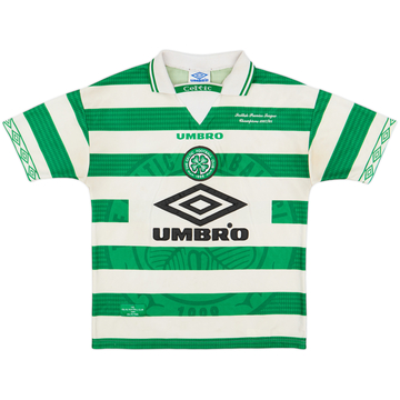 1997-99 Celtic Home Shirt - 7/10 - (Y)