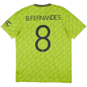 2022-23 Manchester United Third Shirt B.Fernandes #8 - 8/10 - (L)