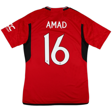 2023-24 Manchester United Home Shirt Amad #16 - 10/10 - (M)