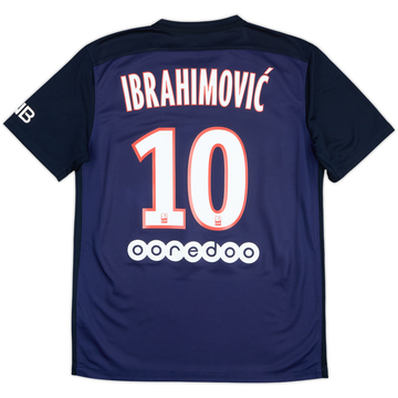 2015-16 Paris Saint-Germain Camiseta Local Ibrahimovic #10 - 9/10 - (M)
