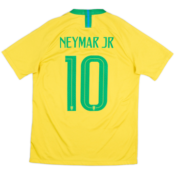 2018-19 Brazil Home Shirt Neymar #10 - 6/10 - (M)