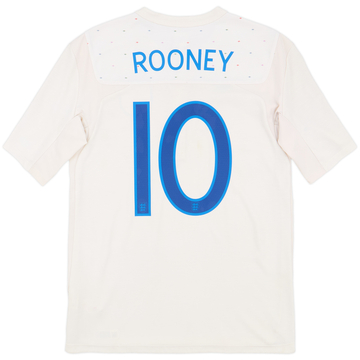 2010-11 England Home Shirt Rooney #10 - 6/10 - (M)