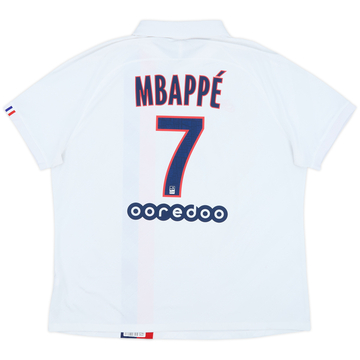 2019-20 Paris Saint-Germain Authentic Third Shirt Mbappe #7 - 8/10 - (XXL)