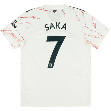 2020-21 Arsenal Away Shirt Saka #7 - 10/10 - (M)