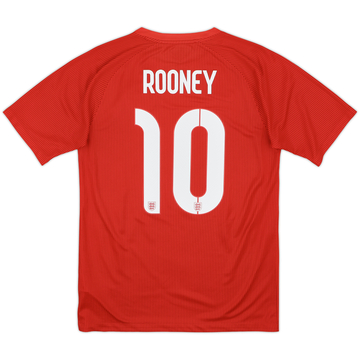 2014-15 England Away Shirt Rooney #10 - 9/10 - (S)