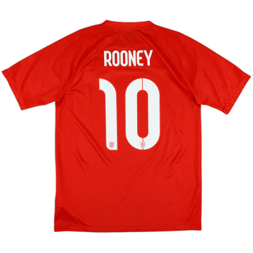 2014-15 England Away Shirt Rooney #10 - 10/10 - (M)