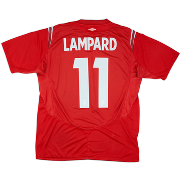 2004-06 England Away Shirt Lampard #11 - 5/10 - (L)