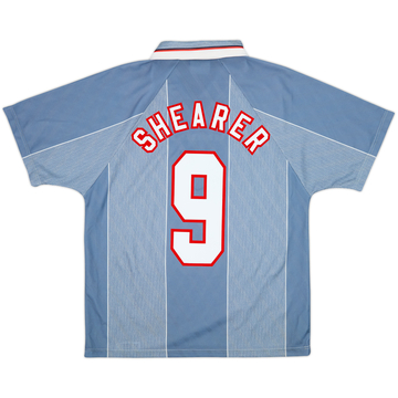 1996-97 England Away Shirt Shearer #9 - 9/10 - (M)