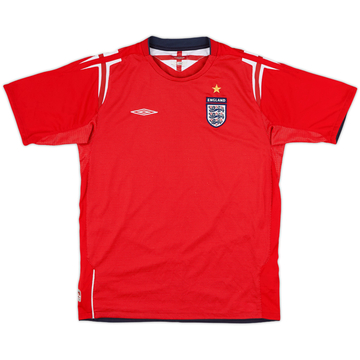 2004-06 England Away Shirt - 8/10 - (XL.Boys)