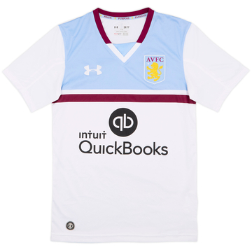 2016-17 Aston Villa Away Shirt - 10/10 - (S)