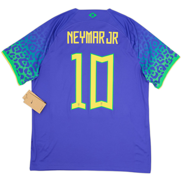 2022-23 Brazil Away Shirt Neymar #10 (L)