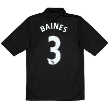 2012-13 Everton Away Shirt Baines #3 - 10/10 - (S)