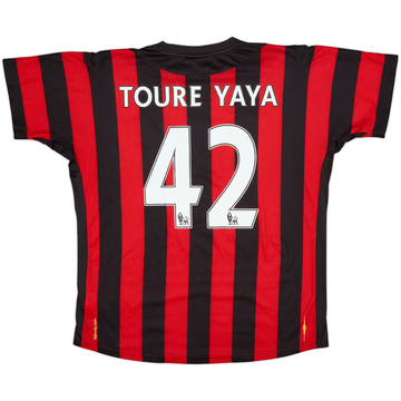 2011-12 Manchester City Away Shirt Toure Yaya #42 - 8/10 - (L)