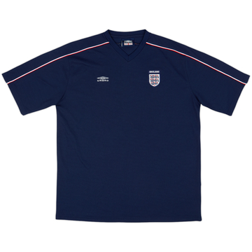 2002-03 England Umbro Training Shirt - 9/10 - (XL)