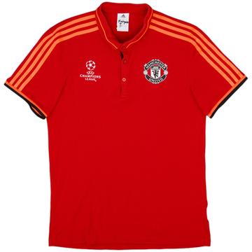 2015-16 Manchester United adidas CL Polo Shirt - 8/10 - (M)