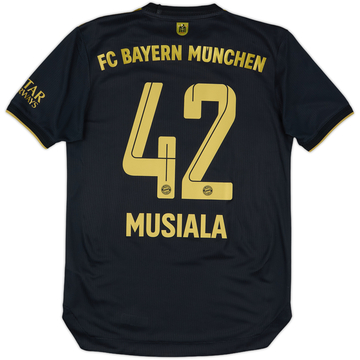 2021-22 Bayern Munich Authentic Away Shirt Musiala #42 - 10/10 - (XS)