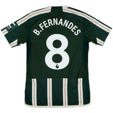 2023-24 Manchester United Away Shirt B. Fernandes #8 - 8/10 - (S)