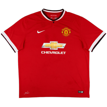 2014-15 Manchester United Home Shirt - 5/10 - (XXL)