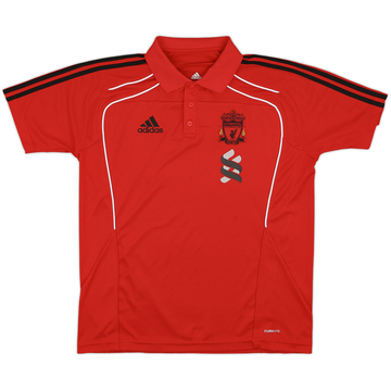 2010-11 Liverpool adidas Polo Shirt - 8/10 - (L)