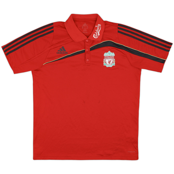 2009-10 Liverpool adidas Polo Shirt - 7/10 - (L/XL)