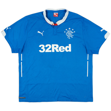 2014-15 Rangers Home Shirt - 6/10 - (XXL)