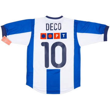 2000-01 Porto Home Shirt Deco #10 (S)