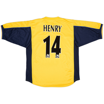 1999-01 Arsenal Player Issue Away Shirt Henry #14 - 8/10 - (L)