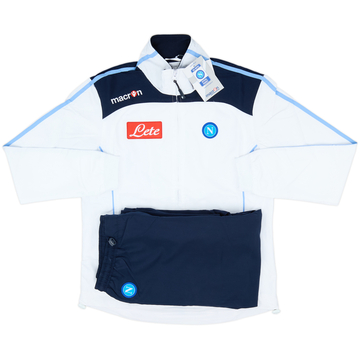 2009-10 Napoli Macron Tracksuit (Women's M)