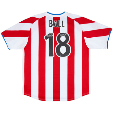 2003-04 Rangers Away Shirt Ball #18 - 6/10 - (XL)