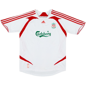 2007-08 Liverpool Away Shirt - 7/10 - (XL.Boys)