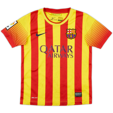2013-15 Barcelona Away Shirt - 7/10 - (S.Boys)