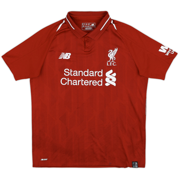 2018-19 Liverpool Home Shirt - 6/10 - (XL.Boys)