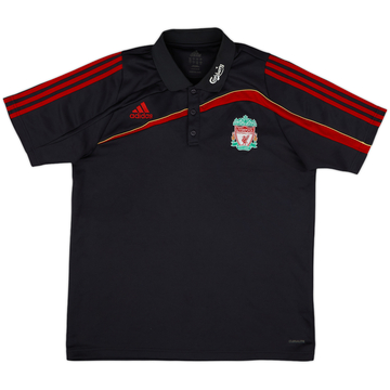 2009-10 Liverpool adidas Polo Shirt - 8/10 - (L)