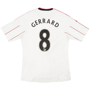 2010-11 Liverpool Away Shirt Gerrard #8 - 5/10 - (S)