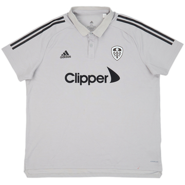 2020-21 Leeds United adidas Polo Shirt - 8/10 - (XXL)