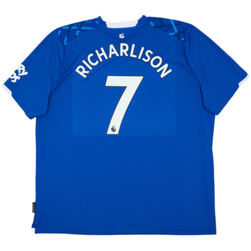 2019-20 Everton Home Shirt Richarlison #7 - 9/10 - (4XL)