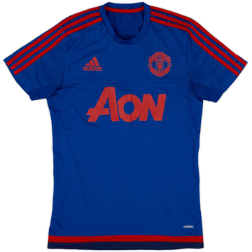2015-16 Manchester United adizero Training Shirt - 8/10 - (S)