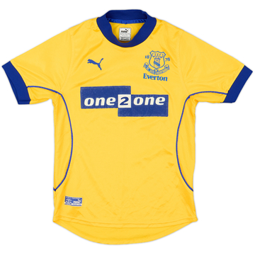 2000-01 Everton Away Shirt - 9/10 - (S.Boys)