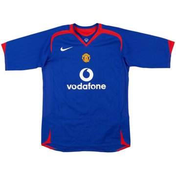 2005-06 Manchester United Away Shirt - 9/10 - (XL.Boys)