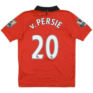 2013-14 Manchester United Home Shirt V.Persie #20 - 6/10 - (S.Boys)