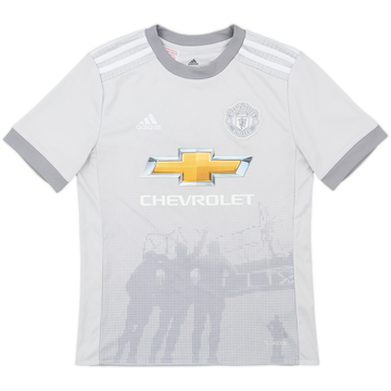 2017-18 Manchester United Third Shirt - 9/10 - (M.Boys)