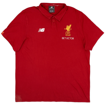 2017-18 Liverpool New Balance Polo Shirt - 7/10 - (XXL)