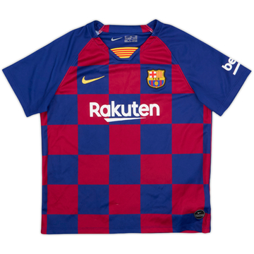 2019-20 Barcelona Home Shirt - 8/10 - (7-8 Years)