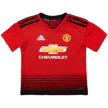 2018-19 Manchester United Home Shirt - 8/10 - (S.Boys)