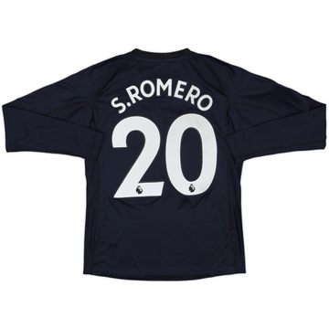 2017-18 Manchester United GK Shirt S.Romero #20 - 6/10 - (L.Boys)