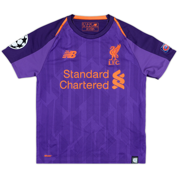 2018-19 Liverpool Away Shirt - 9/10 - (S.Boys)