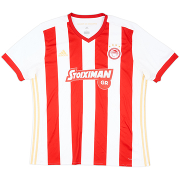 2017-18 Olympiakos Home Shirt - 6/10 - (XL)