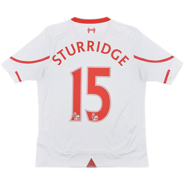 2015-16 Liverpool Away Shirt Sturridge #15 - 7/10 - (L.Boys)