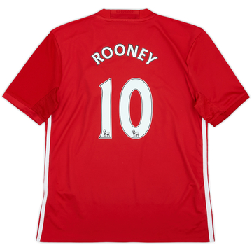 2016-17 Manchester United Home Shirt Rooney #10 - 6/10 - (L.Boys)