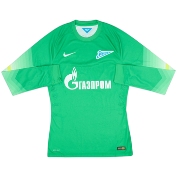 2014-15 Zenit St. Petersburg Authentic GK Shirt - 6/10 - (M)